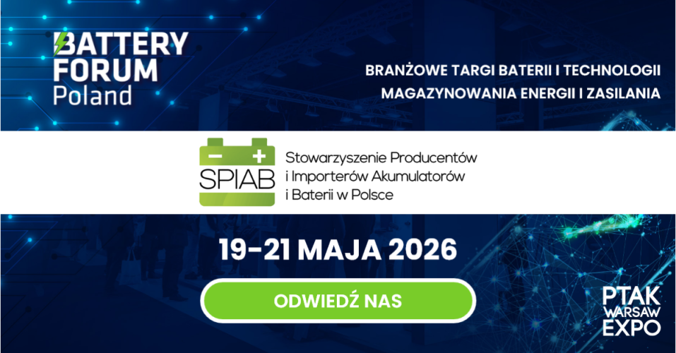 Battery Forum Poland - zapraszamy na stoisko!
